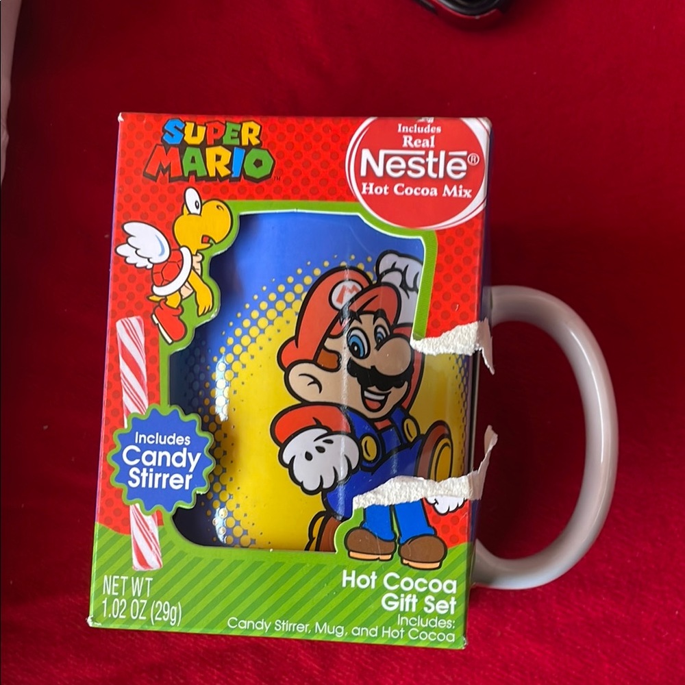 NEST Fragrances Super Mario Hot Cocoa Gift Set - Blue and Yellow